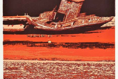 2010.2 - Liu Shuohai, bootje bij laag water. Prijs: € 7,50