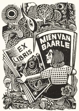 exlibris Mien van Baarle